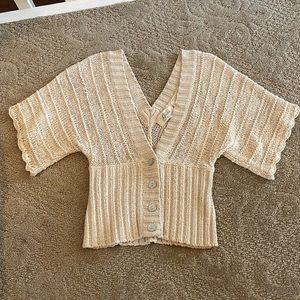 Guess knitted V neck sweater